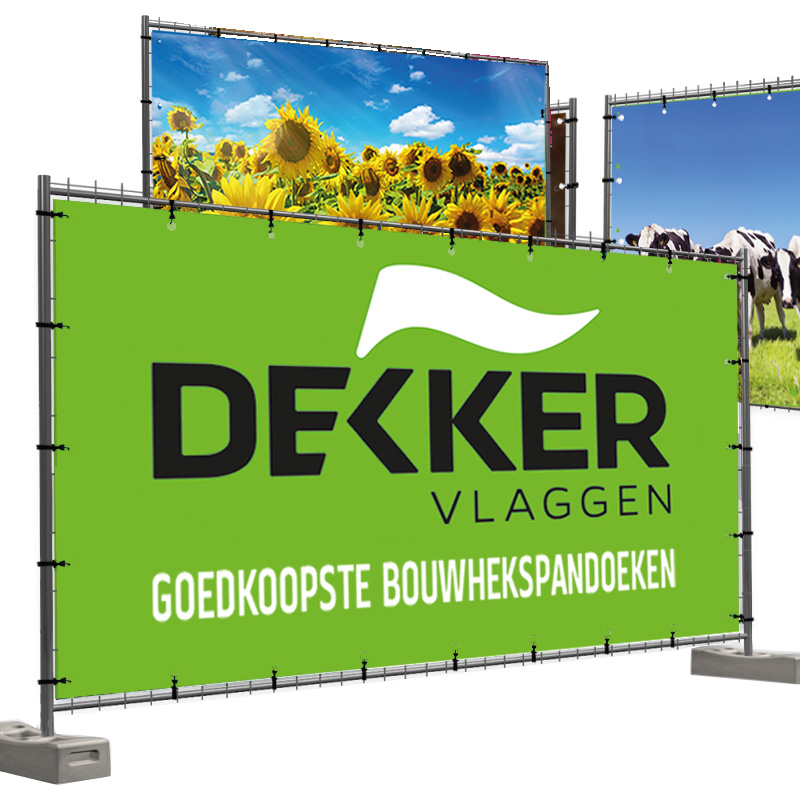 Bouwhekdoeken/ tuinposters