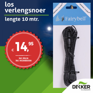 Fairybell verlengsnoer 10 meter