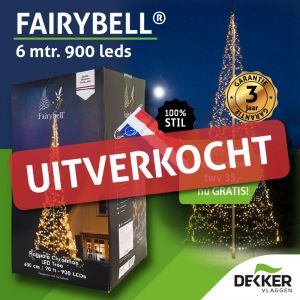 Fairybell 6 meter 900 leds warm white