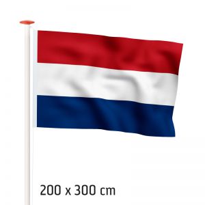 NR 112: Nederlandse vlag 200x300 cm marineblauw