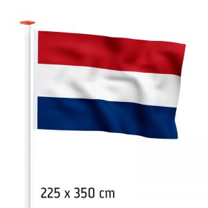 NR 113: Nederlandse vlag 225x350 cm marineblauw 