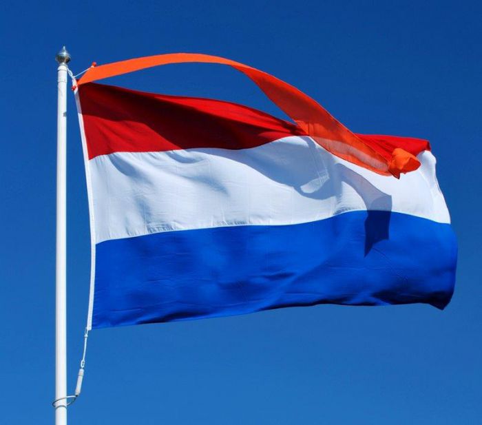 Actieset Nederlandse Vlag 150x225 Cm Oranje Wimpel 250 Cm Dekker Vlaggen