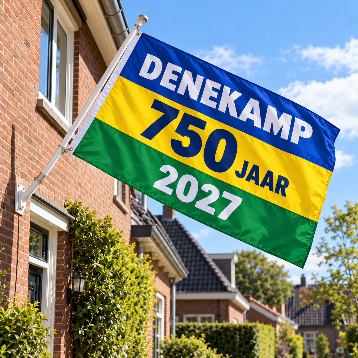 Eigen vlag ontwerpen: een jubileumvlag of dorpsvlag laten maken