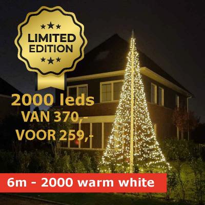 Hoe kan het dat jullie de Fairybell 2000 leds warm white zo goedkoop verkopen?