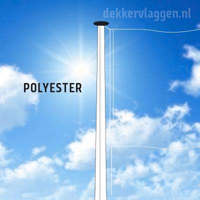 Wat is het verschil tussen een polyester en aluminium vlaggenmast?