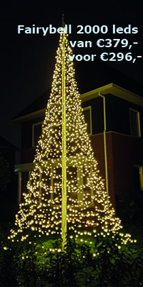 Fairybell 6 meter 2000 leds warm white limited edition
